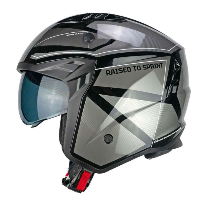 Casco Cgm 155s Rush Race Nero Grafite