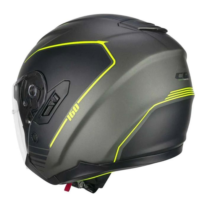 Casco Cgm 160g Jad Ride Grafite Giallo Fluo