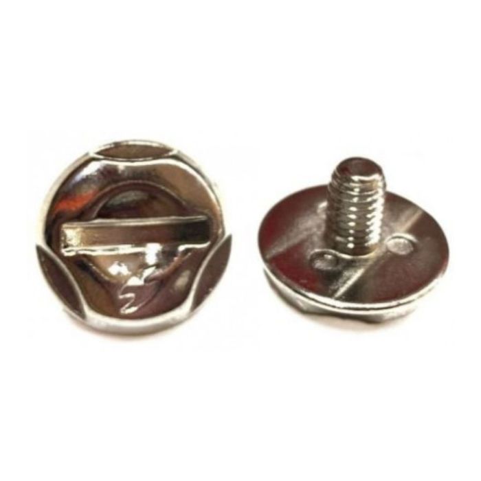 Adx-1 Visor Bolt(set) Black-chrome