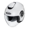 Casco Jet Hjc i40N Solid Semi Flat Pearl Whit