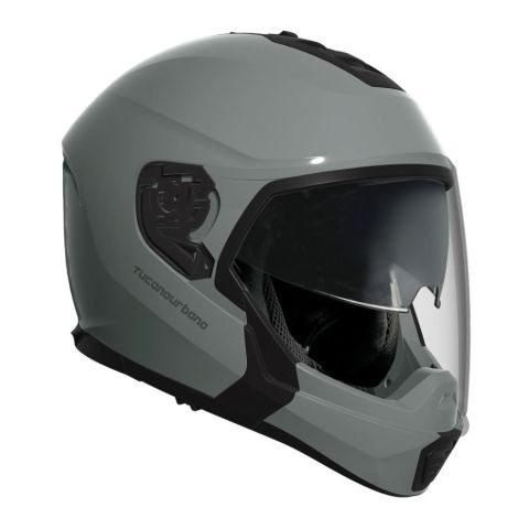 Casco Tucano Urbano Hyperlink Glossy Nardo Grey