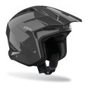 Casco Airoh Trr Ii Color Dark Grey Gloss