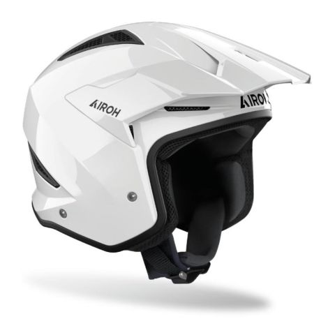 Casco Airoh Trr Ii Color White Gloss