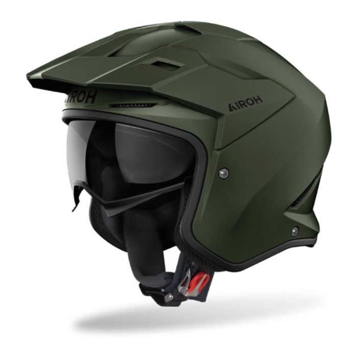 Casco Airoh Kombakt Color Military Green Matt