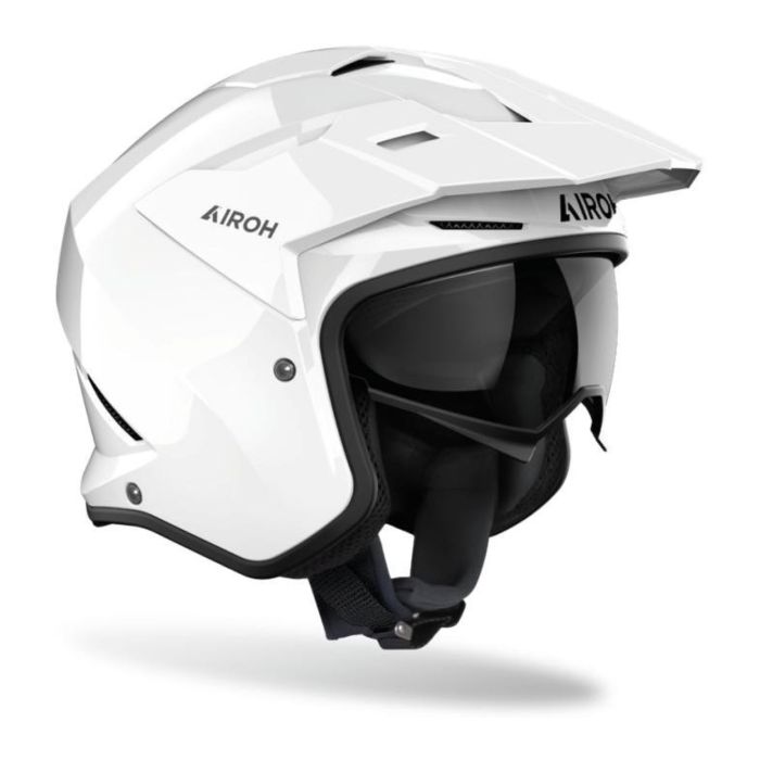 Casco Airoh Kombakt Color White Gloss