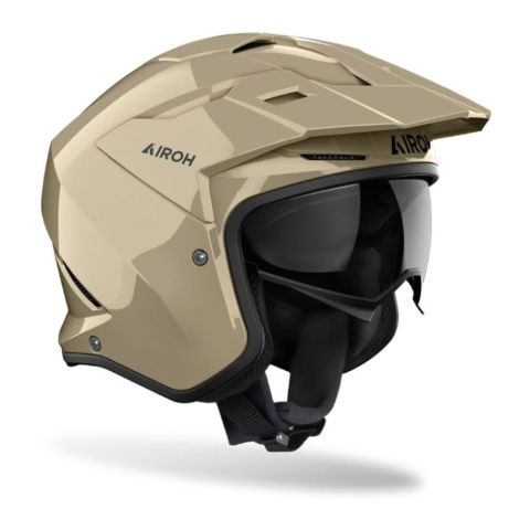 Casco Airoh Kombakt Color Mocha Glow Gloss