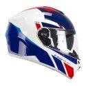 Casco Modulare Cgm 568s Ber Sport Bianco Blu