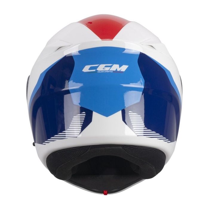 Casco Modulare Cgm 568s Ber Sport Bianco Blu