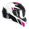 Casco Modulare Cgm 568s Ber Sport Nero Fucsia Fluo