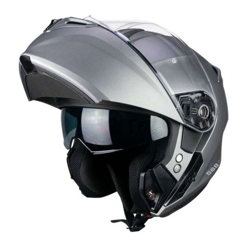 Casco Modulare Cgm 568a Ber Mono Antracite Satinato