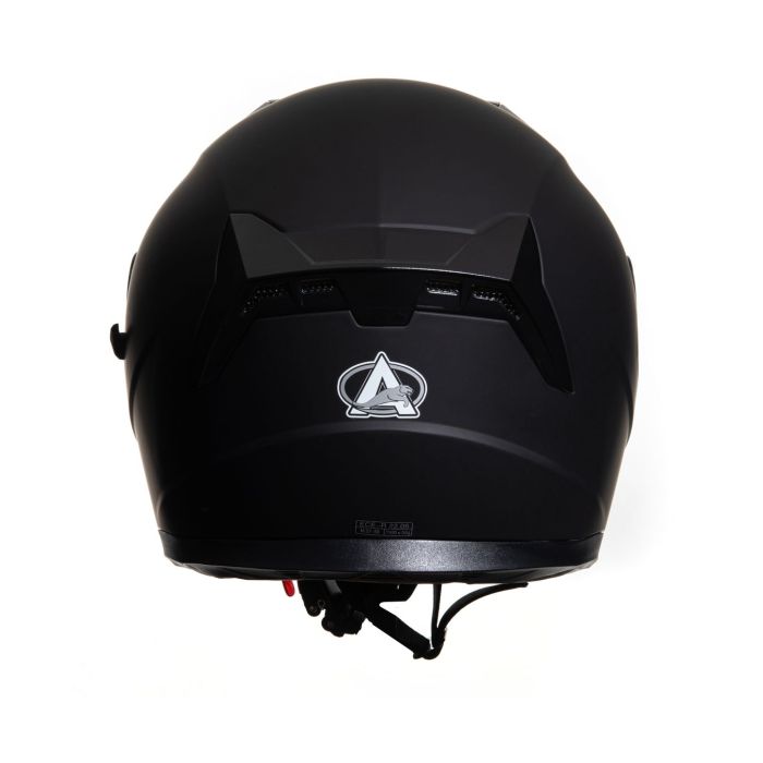 Casco Jet Con Doppia Visiera Mod. 530 Ece 06 Nero Opaco