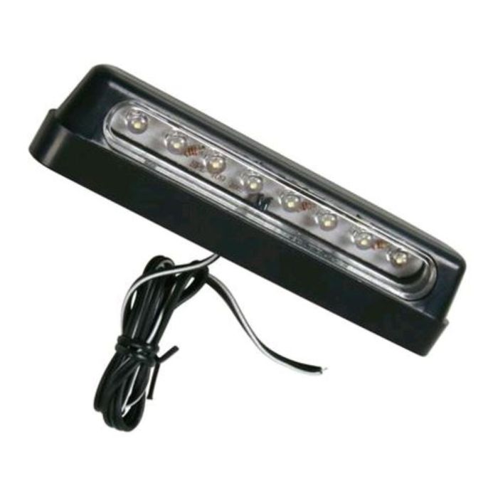 Luce Targa 8 Led Bianca