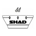 Shad Sp Frontal Cover White Version Sh44 Cod. D1b441car