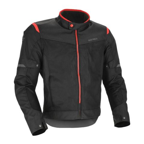 Giacca Estiva Acerbis Ramsey Vented 2.0 Nero Rosso