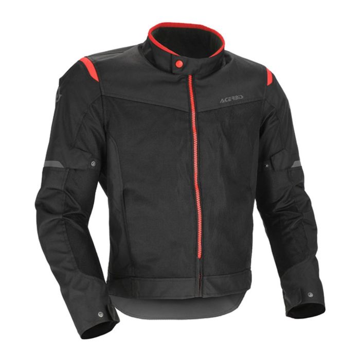 Giacca Estiva Acerbis Ramsey Vented 2.0 Nero Rosso