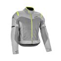 Giacca Donna Estiva Acerbis Ramsey Vented 2.0 Lady Grigio Giallo