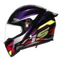 Casco Integrale Agv K1 S Fastlap E2206 Black/purple/pink