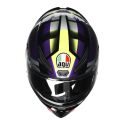 Casco Integrale Agv K1 S Fastlap E2206 Black/purple/pink
