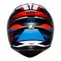 Casco Integrale Agv K1 S Fastlap E2206 Black/red/blue