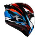 Casco Integrale Agv K1 S Fastlap E2206 Black/red/blue