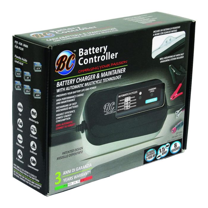 Carica Batterie Battery Controller Junior 1500 12v. 2 Attacchi
