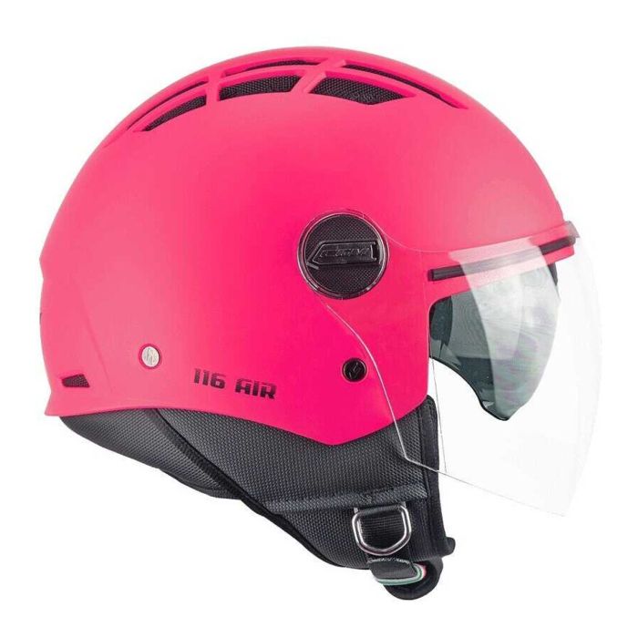 Casco Estivo Cgm 116a Air Mono Rosa Fluo Opaco