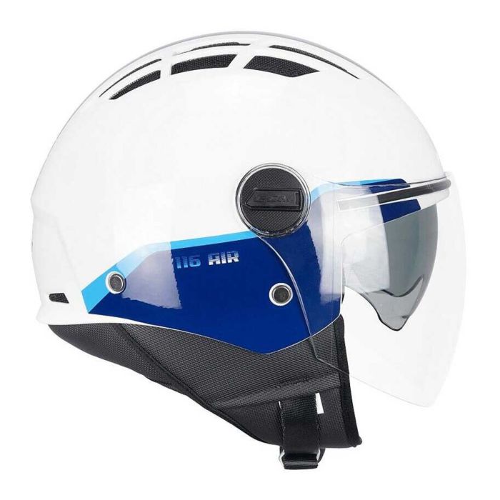 Casco Estivo Cgm 116a Air Mono Bianco Blu