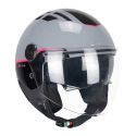 Casco Estivo Cgm 116a Air Mono Grigio Fucsia Fluo