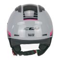 Casco Estivo Cgm 116a Air Mono Grigio Fucsia Fluo