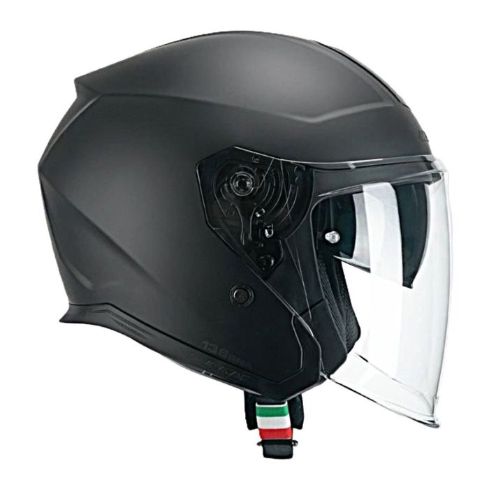Casco Cgm 136a Rna Mono Nero Opaco