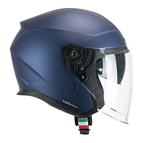 Casco Cgm 136a Rna Mono Blu Satinato