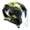 Casco Cgm 136g Rna Sport Nero Giallo Fluo