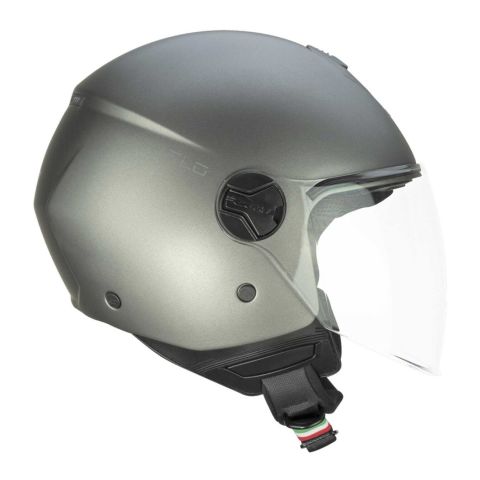 Casco Cgm 167a Flo Mono Visiera Lunga Antracite Satinato