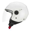 Casco Cgm 167a Flo Mono Visiera Lunga Bianco