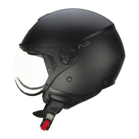 Casco Cgm 167a Flo Mono Visiera Sagomata Nero Opaco