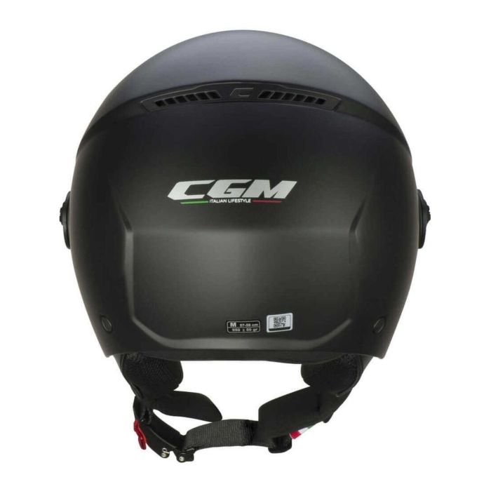 Casco Cgm 167a Flo Mono Visiera Sagomata Nero Opaco