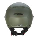 Casco Cgm 167a Flo Mono Visiera Sagomata Verde Opaco