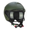 Casco Cgm 167a Flo Mono Visiera Sagomata Verde Opaco