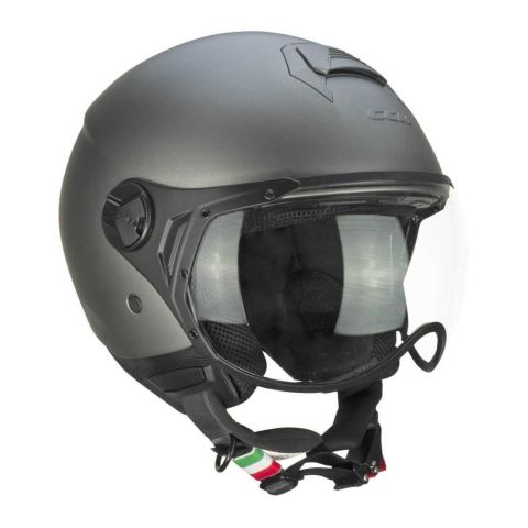 Casco Cgm 167a Flo Mono Visiera Sagomata Antracite Satinato