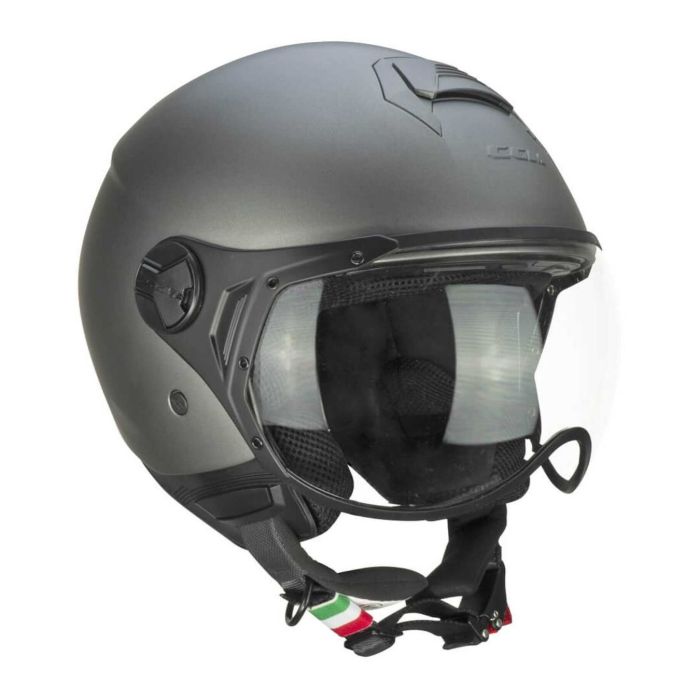Casco Cgm 167a Flo Mono Visiera Sagomata Antracite Satinato