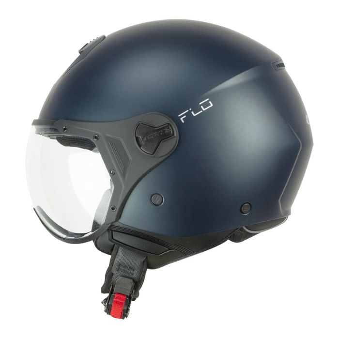Casco Cgm 167a Flo Mono Visiera Sagomata Petrolio Satinato