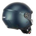 Casco Cgm 167a Flo Mono Visiera Sagomata Petrolio Satinato