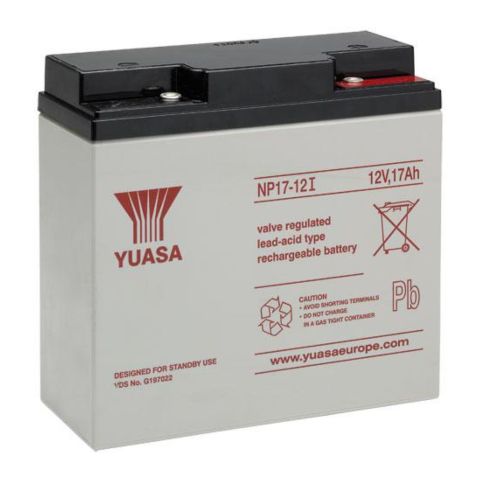 Batteria Al Piombo Yuasa Np17-12i17ah 12v Ricaricabile