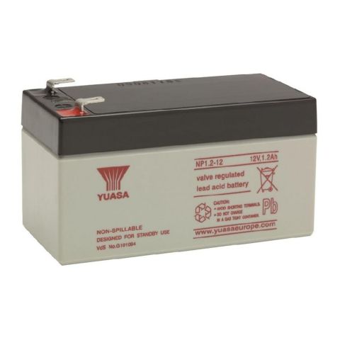 Batteria Al Piombo Yuasa Np1.2-12 1,2 Ah 12v. Ricaricabile