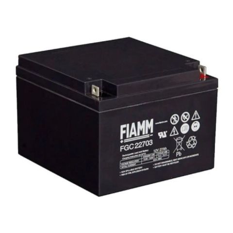 Batteria Al Piombo Fiamm Fg22703 12v 27 Ah Ricaricabile