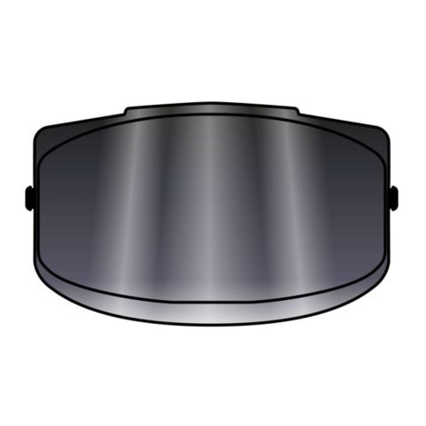 Visor for helmet gp550 dark smoke