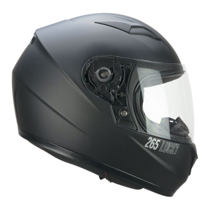 Casco Bambino Cgm 265a Lucky Mono Nero Opaco