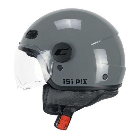 Casco Cgm 191a Pix Mono Visiera Sagomata Grigio