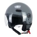 Casco Cgm 191a Pix Mono Visiera Sagomata Grigio