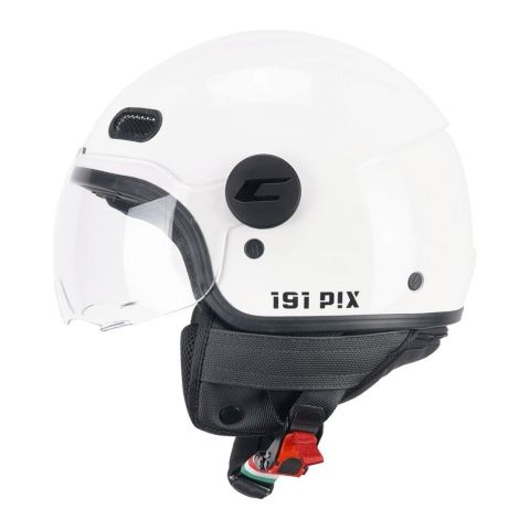 Casco Cgm 191a Pix Mono Visiera Sagomata Bianco